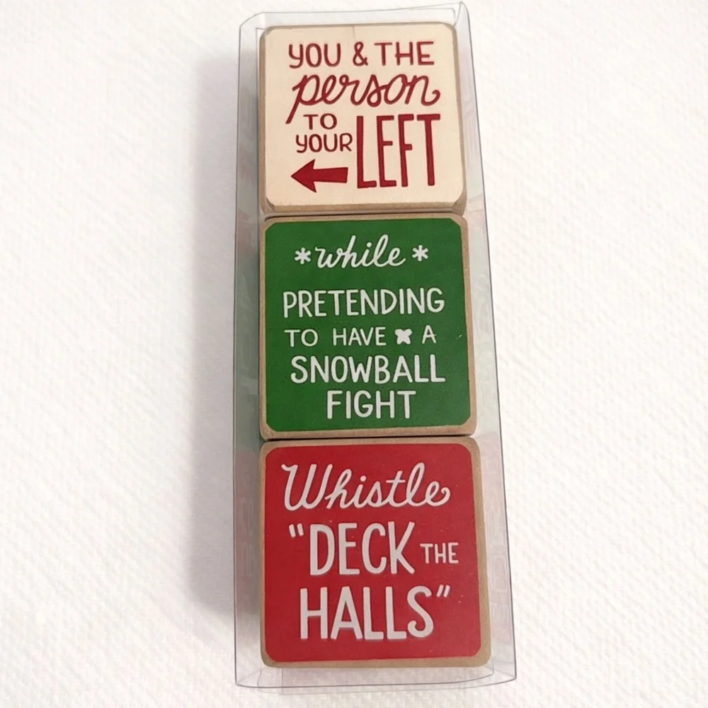 Christmas Party Starter Dice Game Holiday Icebreaker Family Gathering Fun Gift